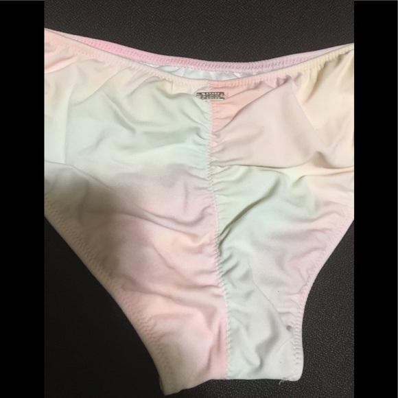 Pink Victoria Secret Tye DIY Pastel Bikini Bottom - Picture 2 of 5